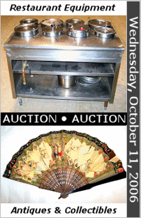 Two Auctions on Wednesday, October 11, 2006